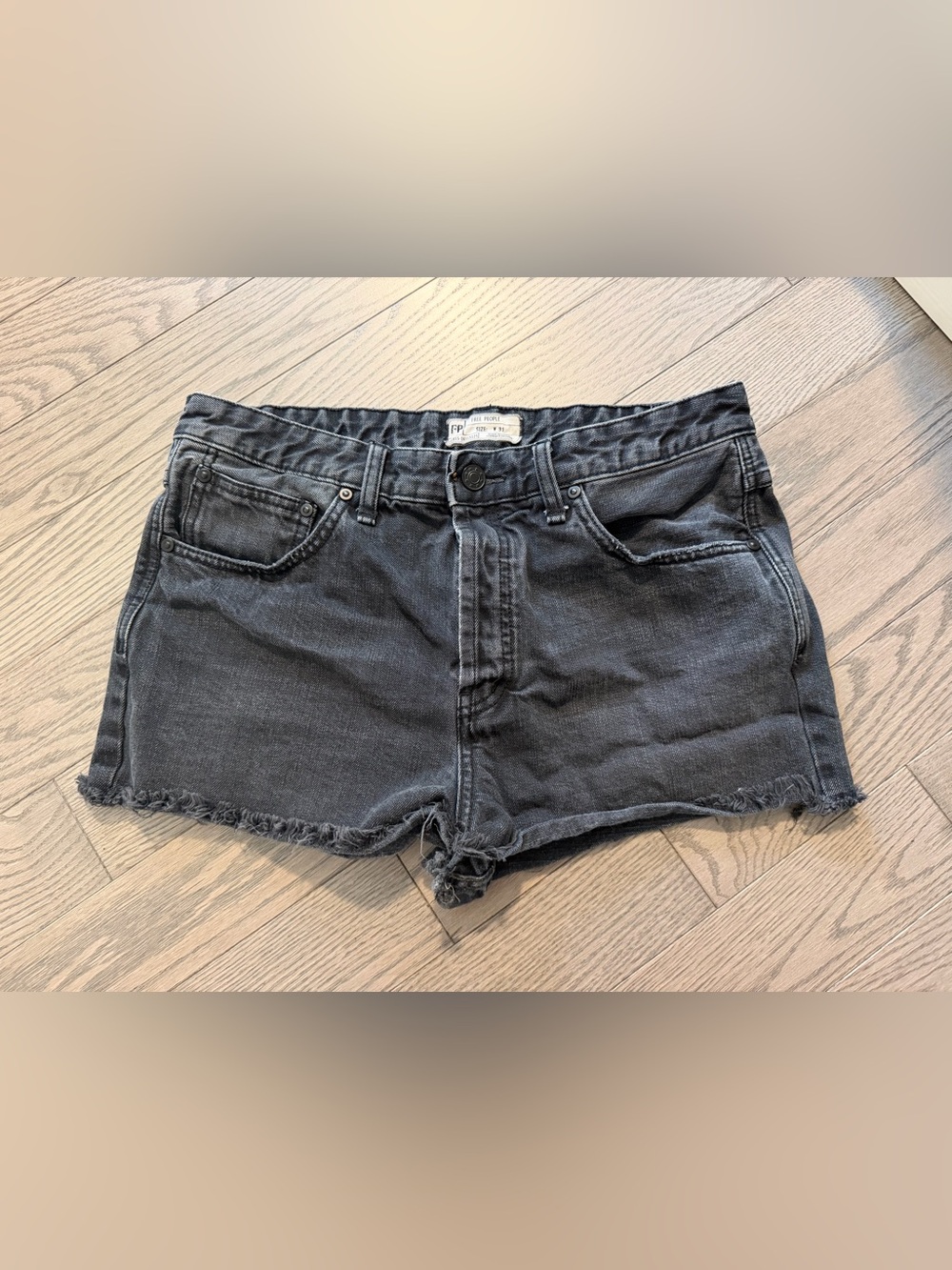 Free People Jean Shorts